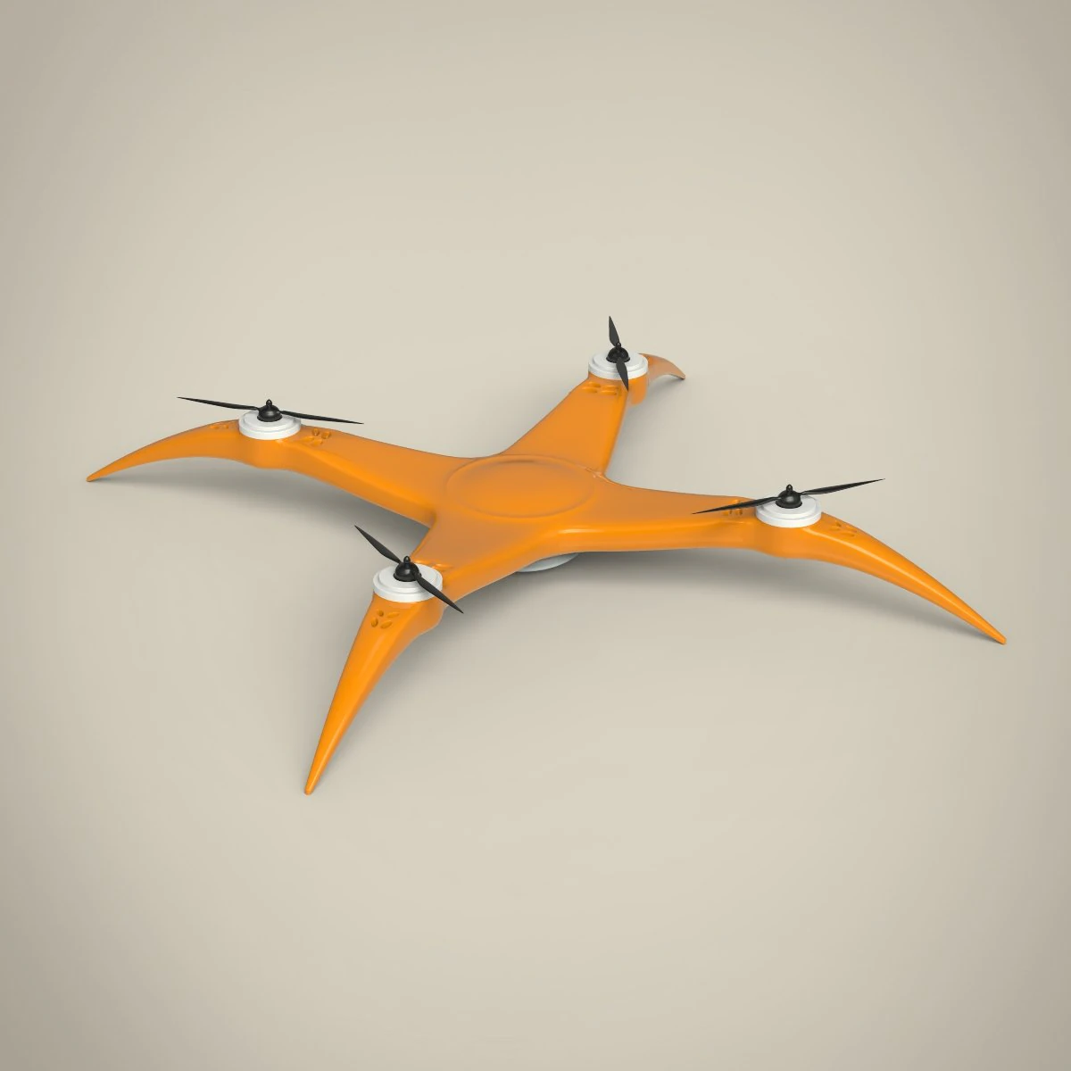drone 3D Model .c4d .max .obj .3ds .fbx .stl .blend 