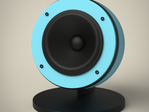 speakers 3D Model