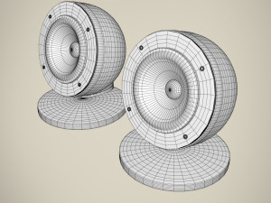 speakers 3D Model