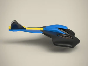 aeronave Modelo 3D