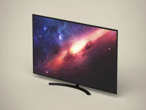 4k tv 3D Model