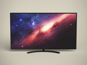 4k tv Modello 3D