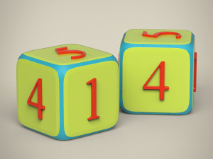 dice 3D मॉडल