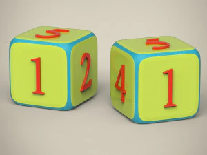 dice 3D Model