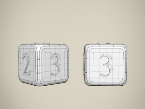 dice 3D 模型