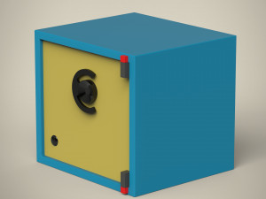 safe Modelo 3D