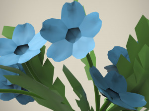 cartoon plant 3D Модель