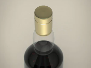 whiskey bottle 3D Model