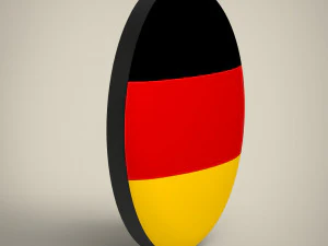 flag badges collections 3D Model