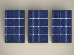 panel słoneczny Model 3D