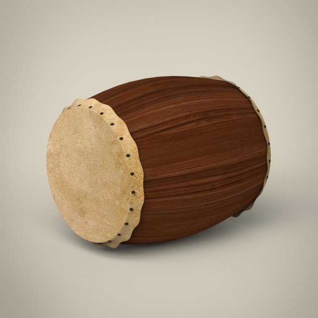 drum Modèle 3D .c4d .max .obj .3ds .fbx .stl .blend 
