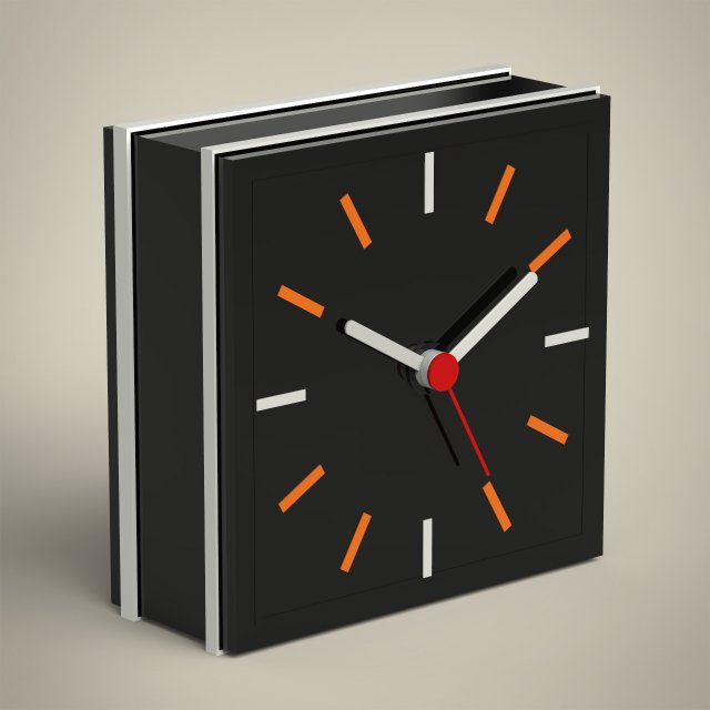 clock Modèle 3D .c4d .max .obj .3ds .fbx .stl .blend 