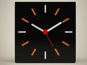 clock 3D Model