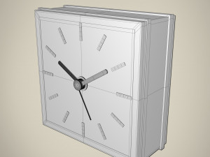 clock Modèle 3D
