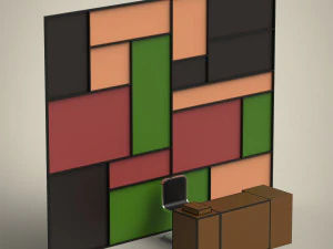 mobilier de bureau Modèle 3D