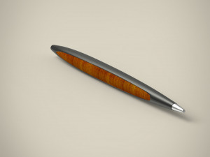wooden pen 3Dモデル