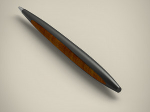 wooden pen 3Dモデル