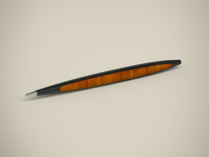 wooden pen 3Dモデル