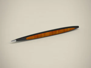 wooden pen 3D Model