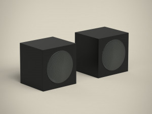 speakers Modèle 3D