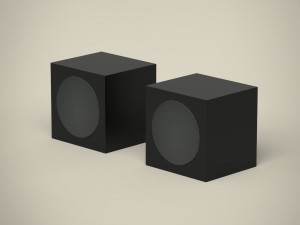 speakers Model 3D