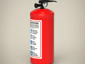 Feuerl&ouml;scher 3D Modell