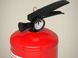 Feuerl&ouml;scher 3D Modell