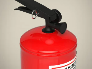 Feuerl&ouml;scher 3D Modell