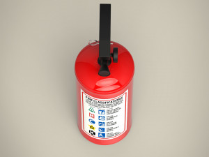 fire extinguisher 3D Модель