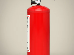 Feuerl&ouml;scher 3D Modell