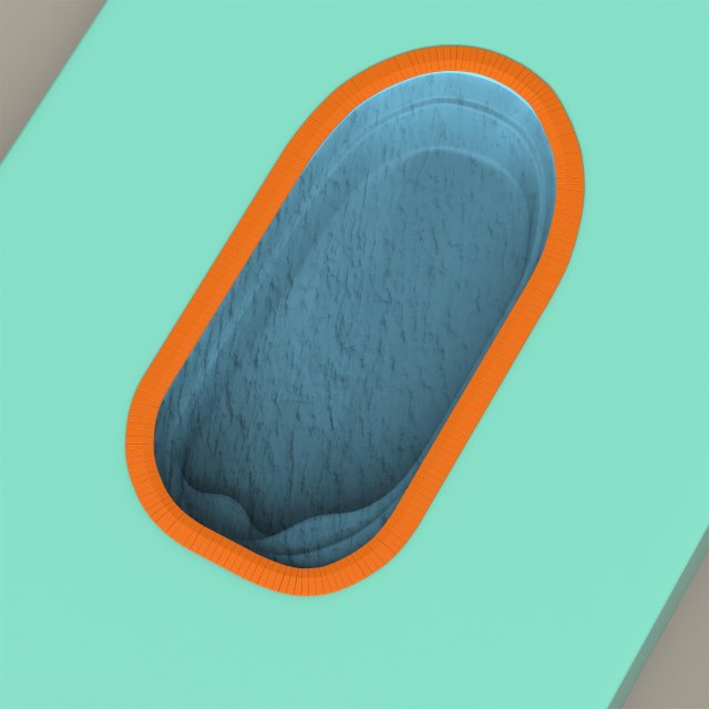 Swimming pool 3D मॉडल .c4d .max .obj .3ds .fbx .stl .blend 