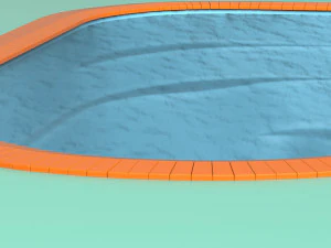 Swimming pool 3D Model