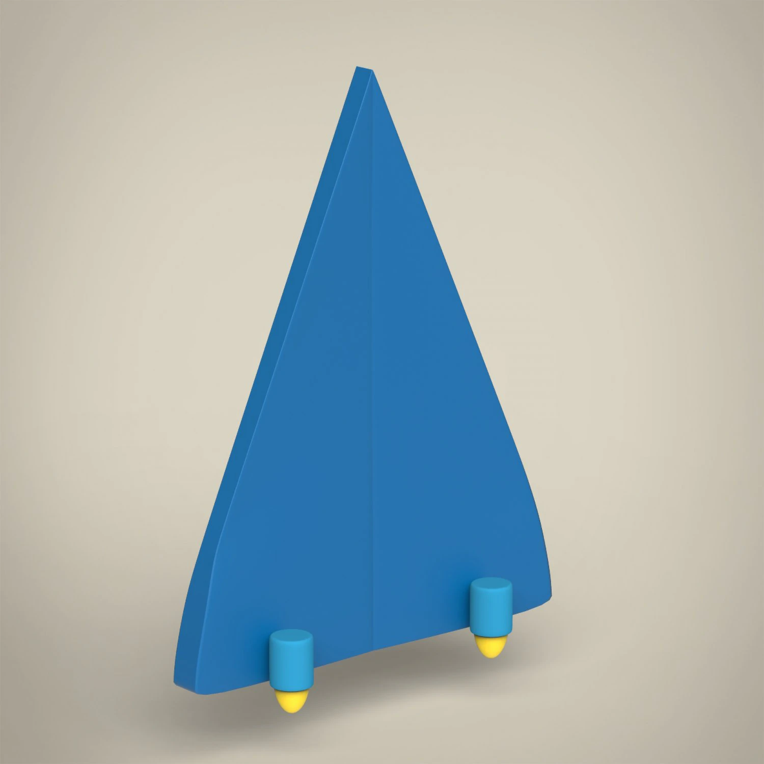 Cartoon plane 3D Model .c4d .max .obj .3ds .fbx .stl .blend 