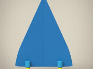 Cartoon plane 3D Model