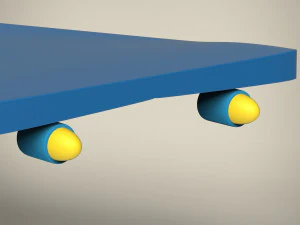 Cartoon plane 3D Model