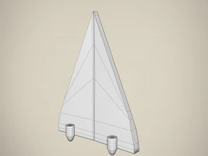 Cartoon plane 3D Model