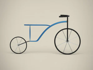 V&eacute;lo Modèle 3D