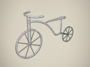 V&eacute;lo Modèle 3D