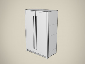 Refrigerator 3Dモデル