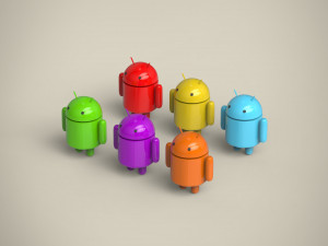 Android Set 3D 모델