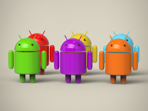 Android Set 3D 모델