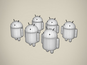 Android Set 3D 모델