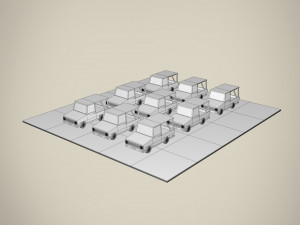 Cartoon Car Collection 3Dモデル