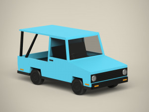 Cartoon car Modèle 3D
