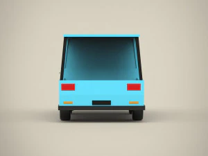 Cartoon car 3D Model