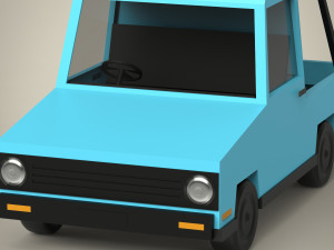 Cartoon car Modelo 3D
