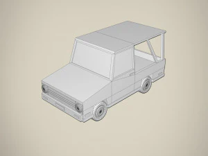 Cartoon car 3D Model