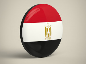 Egypt Badge Modèle 3D