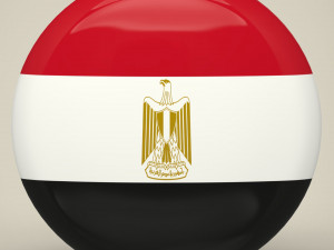 Egypt Badge 3D Model