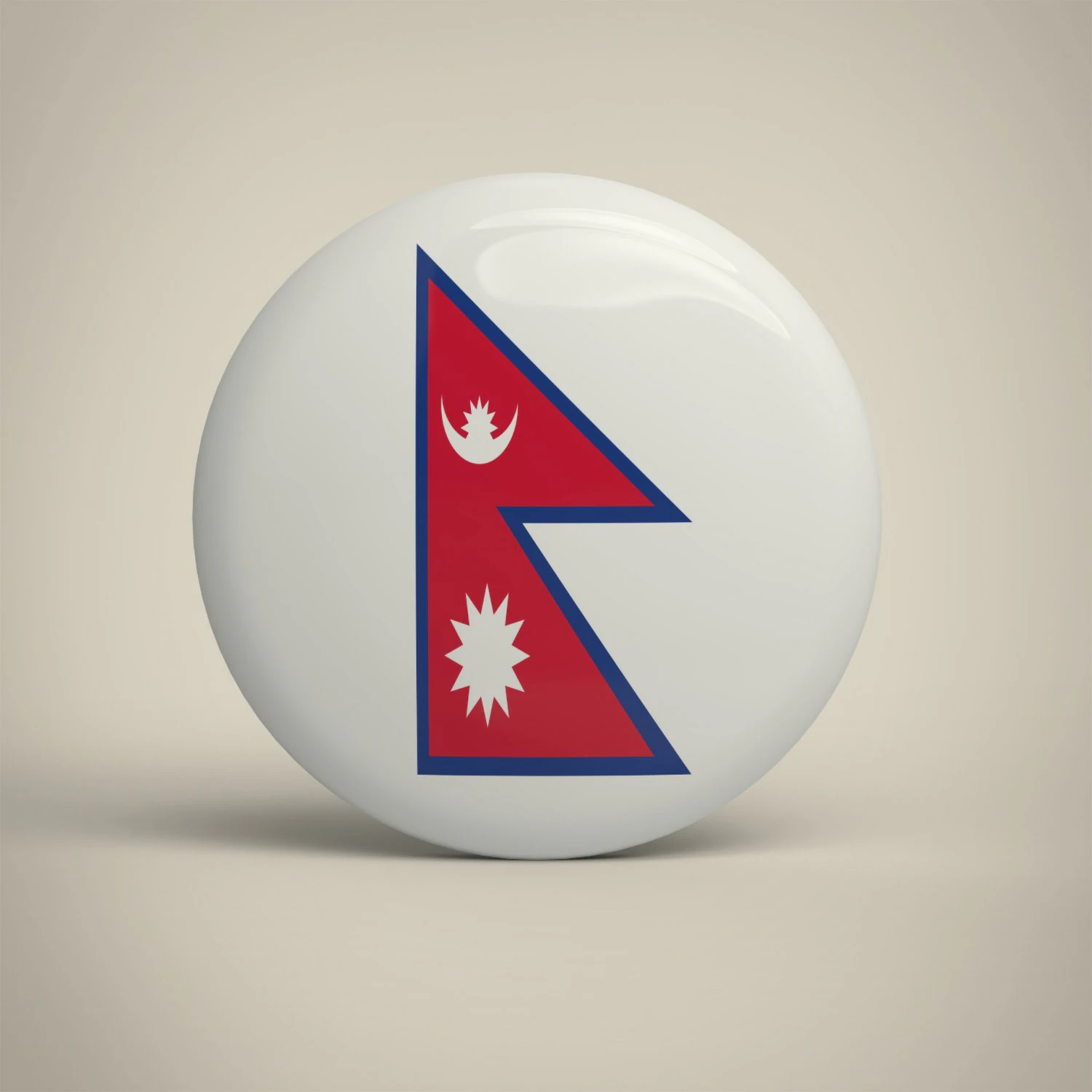 Insignia de Nepal Modelo 3D .c4d .max .obj .3ds .fbx .stl .blend 